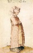 Nuremberg Woman Dressed for Church Albrecht Durer